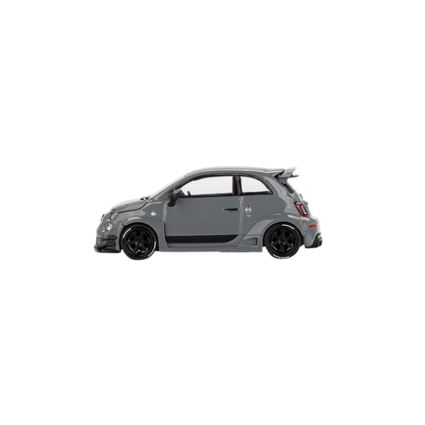 Mini GT - Abarth 595 LB-WORKS x Abas Works Grey - MGT00995 (LHD)