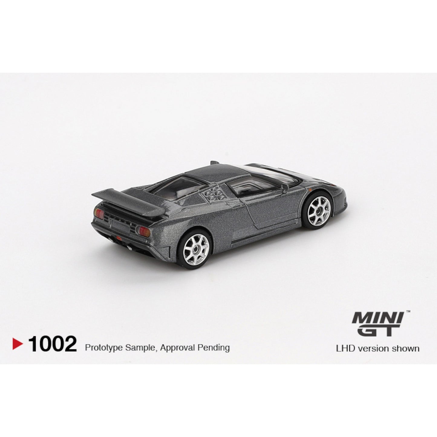 Mini GT - Bugatti EB110 Super Sport Grigio Scuro - MGT01002 (LHD)