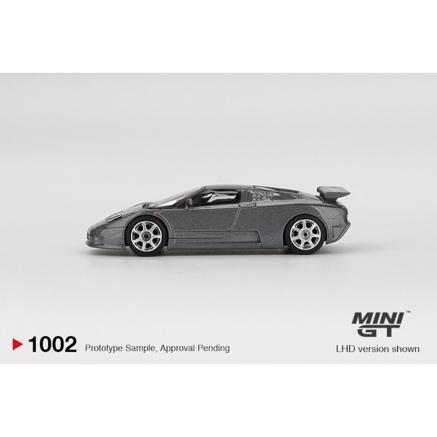 Mini GT - Bugatti EB110 Super Sport Grigio Scuro - MGT01002 (LHD)