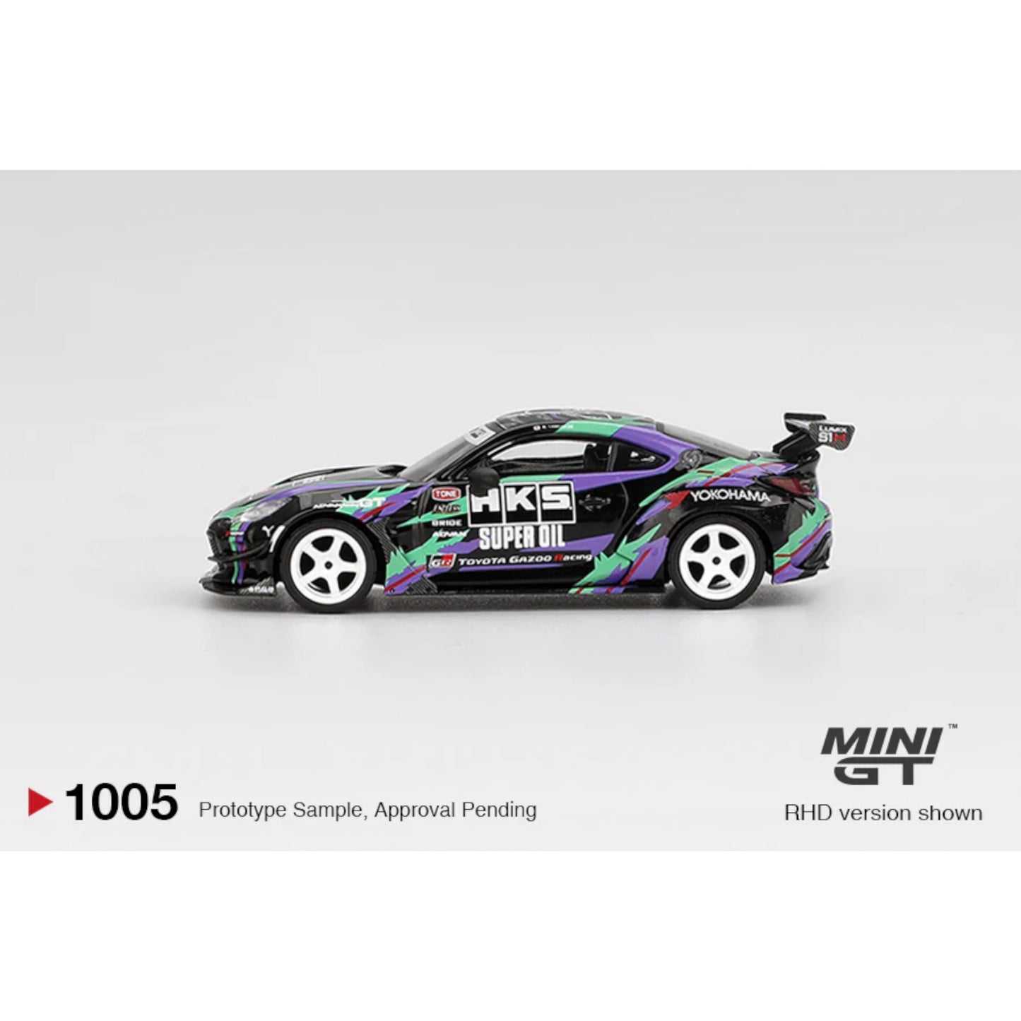 Mini GT - Toyota GR86 HKS TYPE R 2022 Tokyo Auto Salon - MGT01005 (RHD)