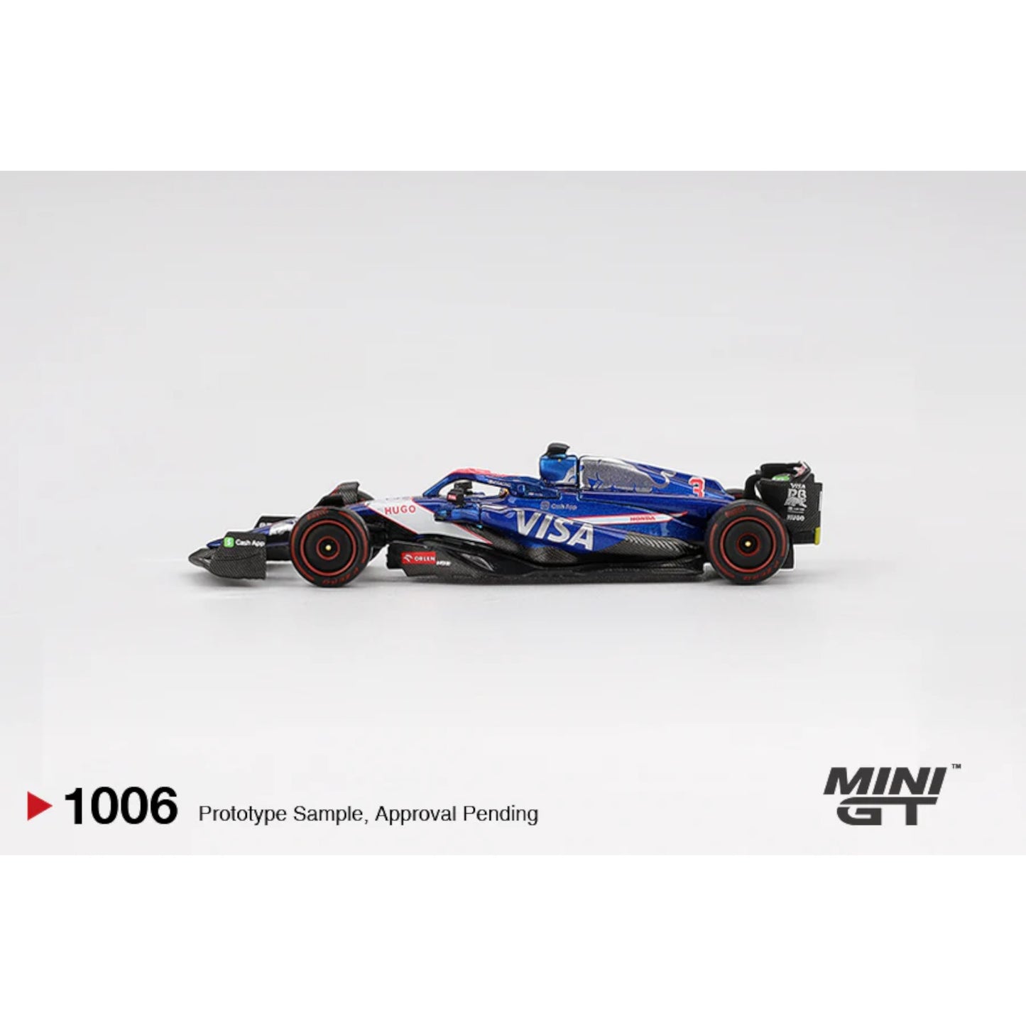 Mini GT - RB VCARB 01 #3 Daniel Ricciardo 2024 F1 2024 Bahrain GP - MGT01006