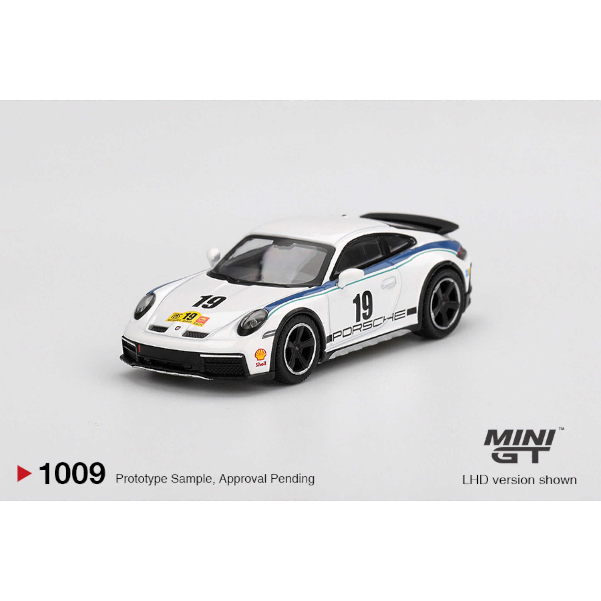 Mini GT - Pre-Order - Porsche 911 Dakar Rally 1974 - MGT01009 (LHD)