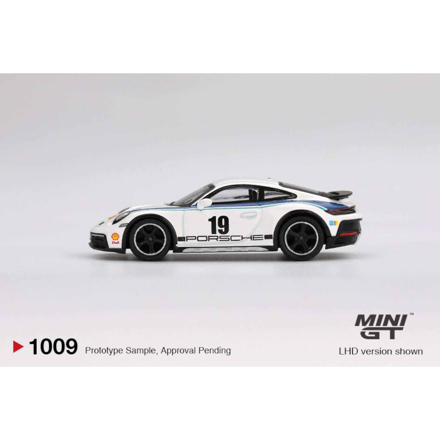 Mini GT - Pre-Order - Porsche 911 Dakar Rally 1974 - MGT01009 (LHD)