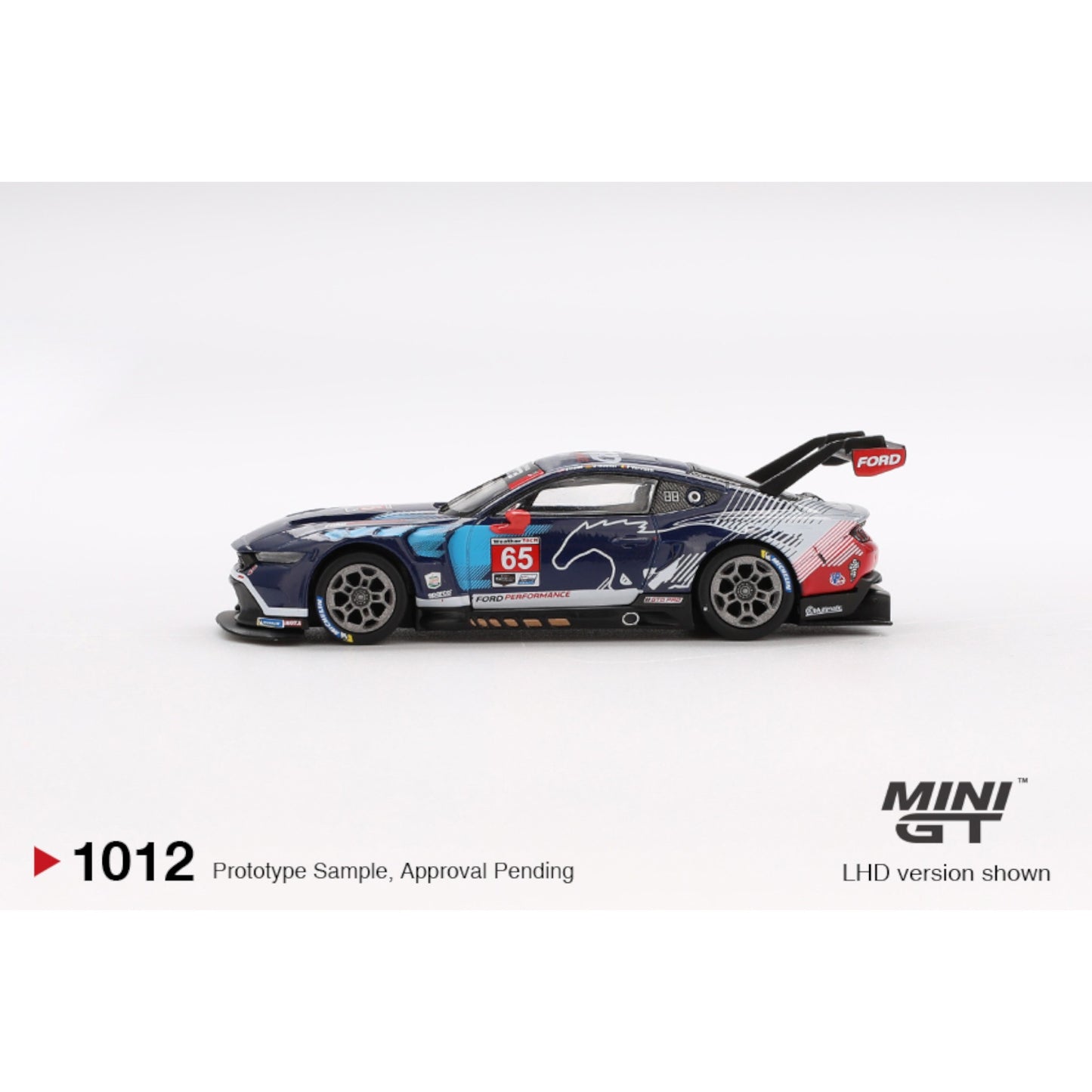 Mini GT - Pre-Order - Ford Mustang GT3 #65 Ford Multimatic Motorsports 2024 IMSA Daytona 24 Hrs - MGT01012 (LHD)