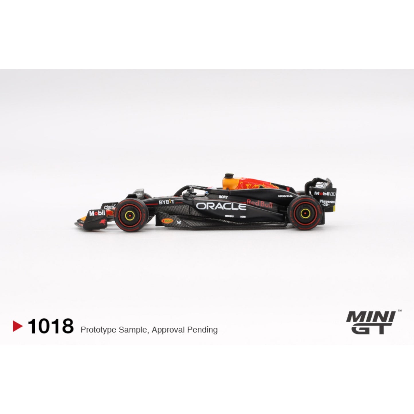 Mini GT - Pre-Order - Oracle Red Bull Racing RB20 #1 Max Verstappen 2024 F1 2024 Bahrain GP Winner - MGT01018