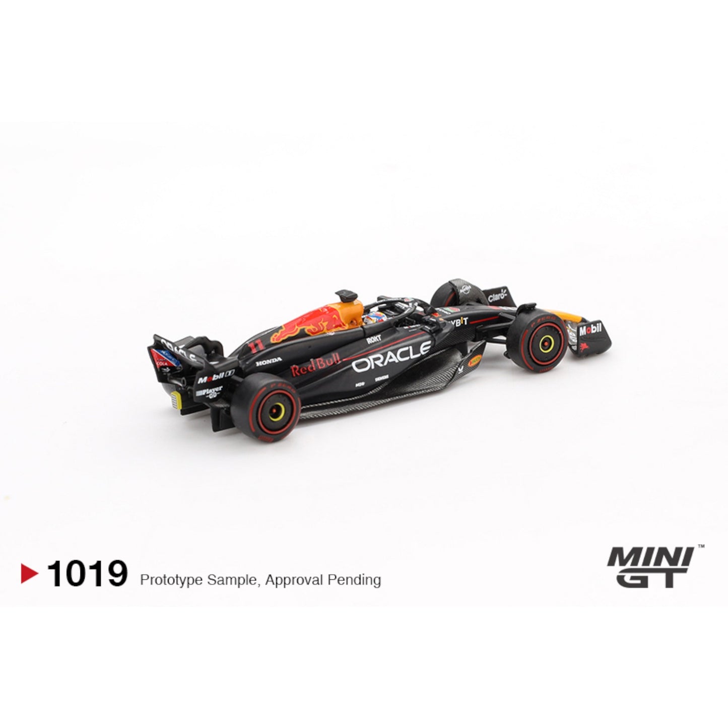 Mini GT - Pre-Order -Oracle Red Bull Racing RB20 #11 Sergio Pérez 2024 F1 2024 Bahrain GP 2nd Place - MGT01019