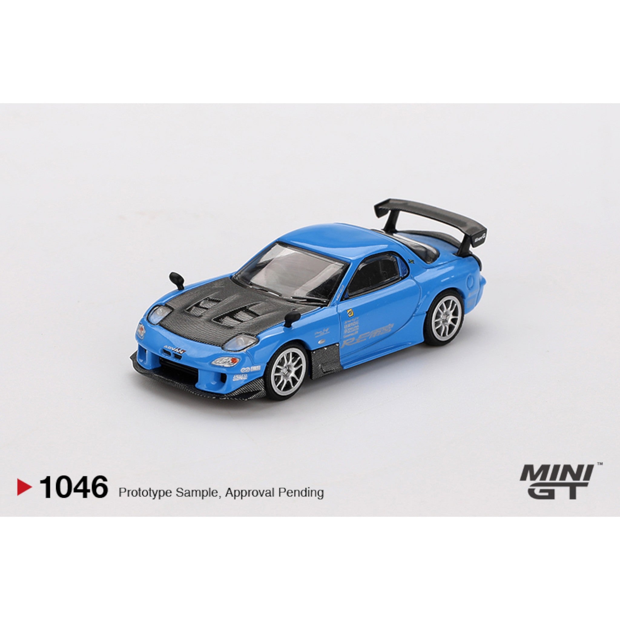 Mini GT - Pre-Order - Mazda RX-7 RE-Amemiya 20B NA 3ROTOR-7 “Ama-san Go” - MGT01046 (RHD)