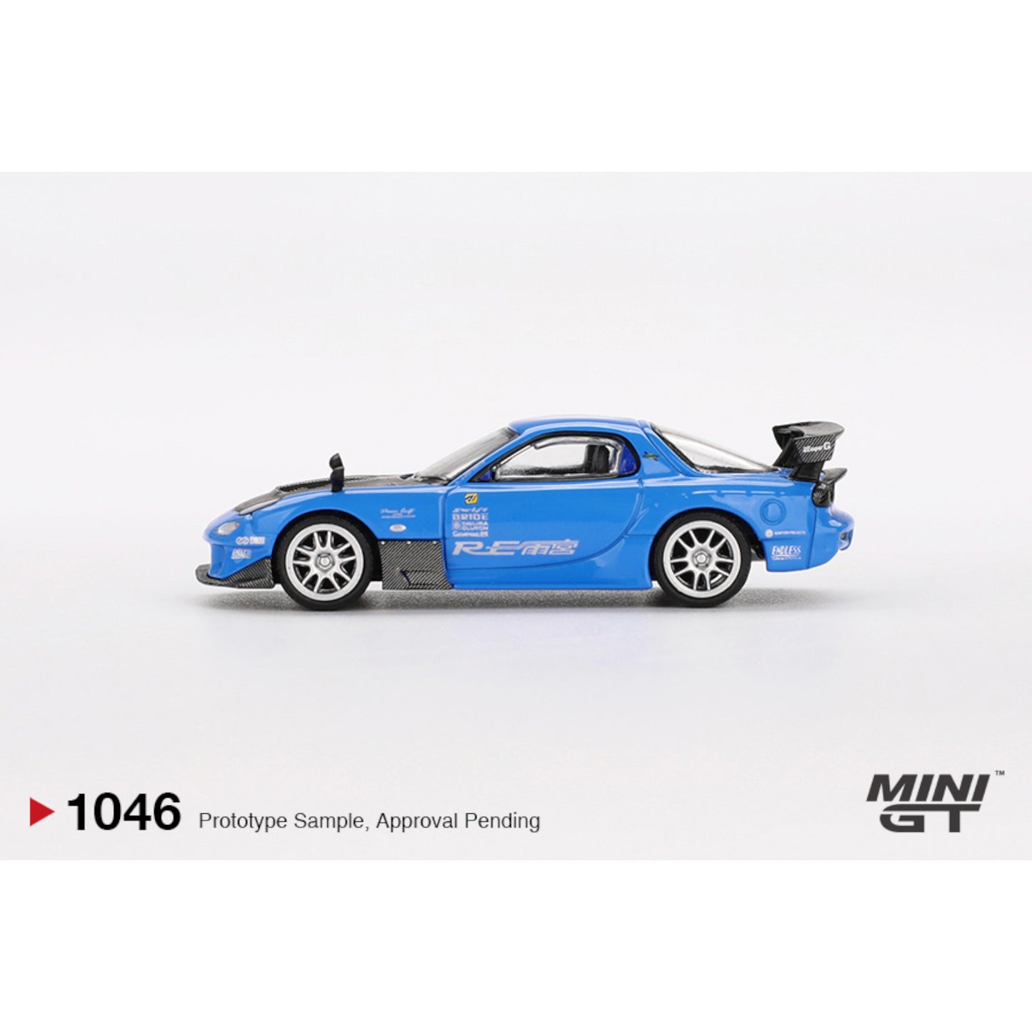 Mini GT - Pre-Order - Mazda RX-7 RE-Amemiya 20B NA 3ROTOR-7 “Ama-san Go” - MGT01046 (RHD)
