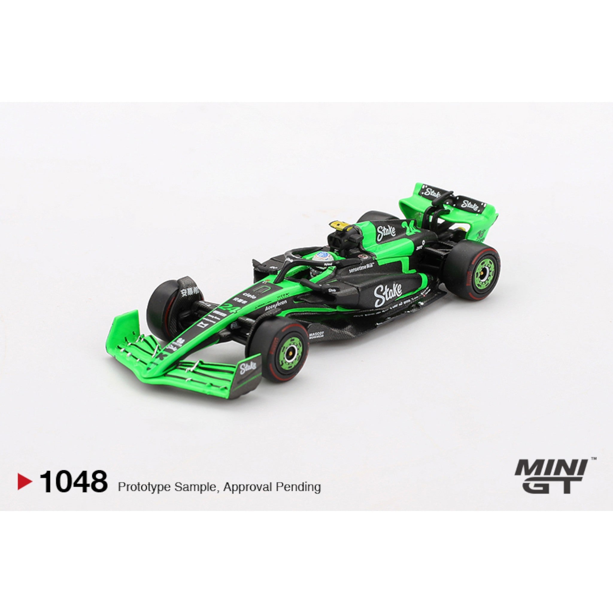 Mini GT - Pre-Order - Kick Sauber C44 #24 Guanyu Zhou 2024 F1 2024 Chinese GP - MGT01048
