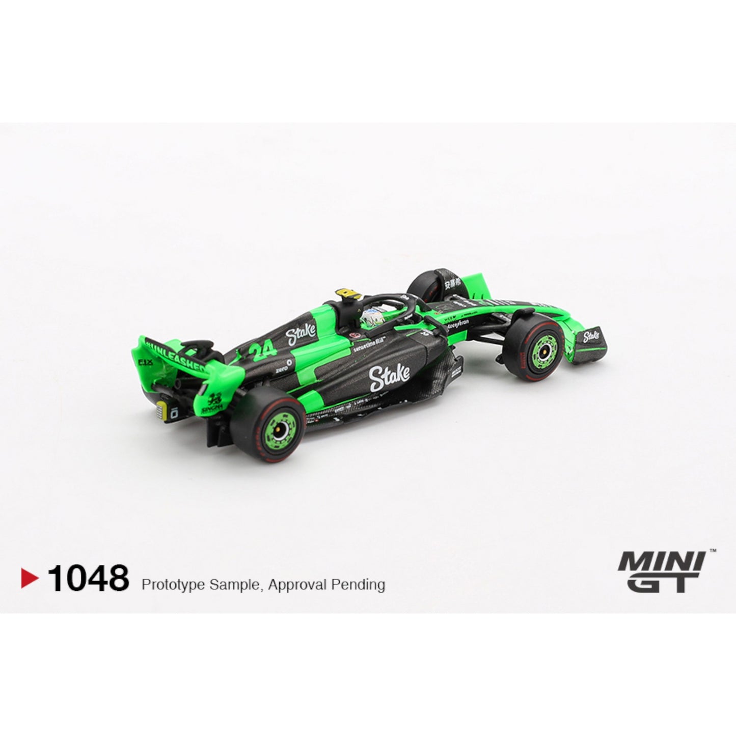 Mini GT - Pre-Order - Kick Sauber C44 #24 Guanyu Zhou 2024 F1 2024 Chinese GP - MGT01048