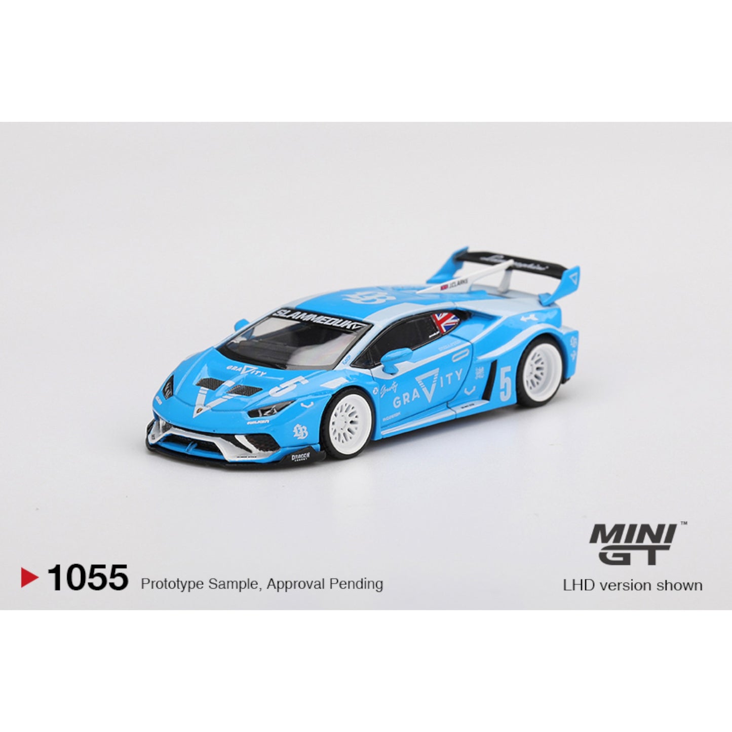 Mini GT - Pre-Order - LB★WORKS Lamborghini Huracán GT GRAVITY - MGT01055 (RHD)