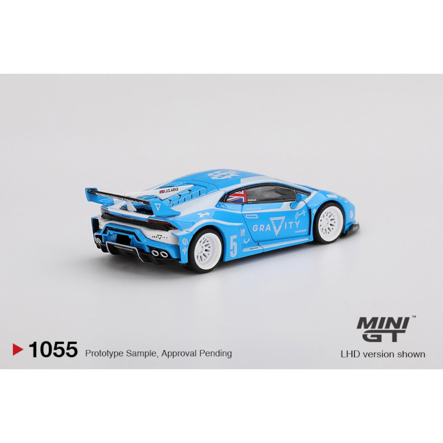 Mini GT - Pre-Order - LB★WORKS Lamborghini Huracán GT GRAVITY - MGT01055 (RHD)