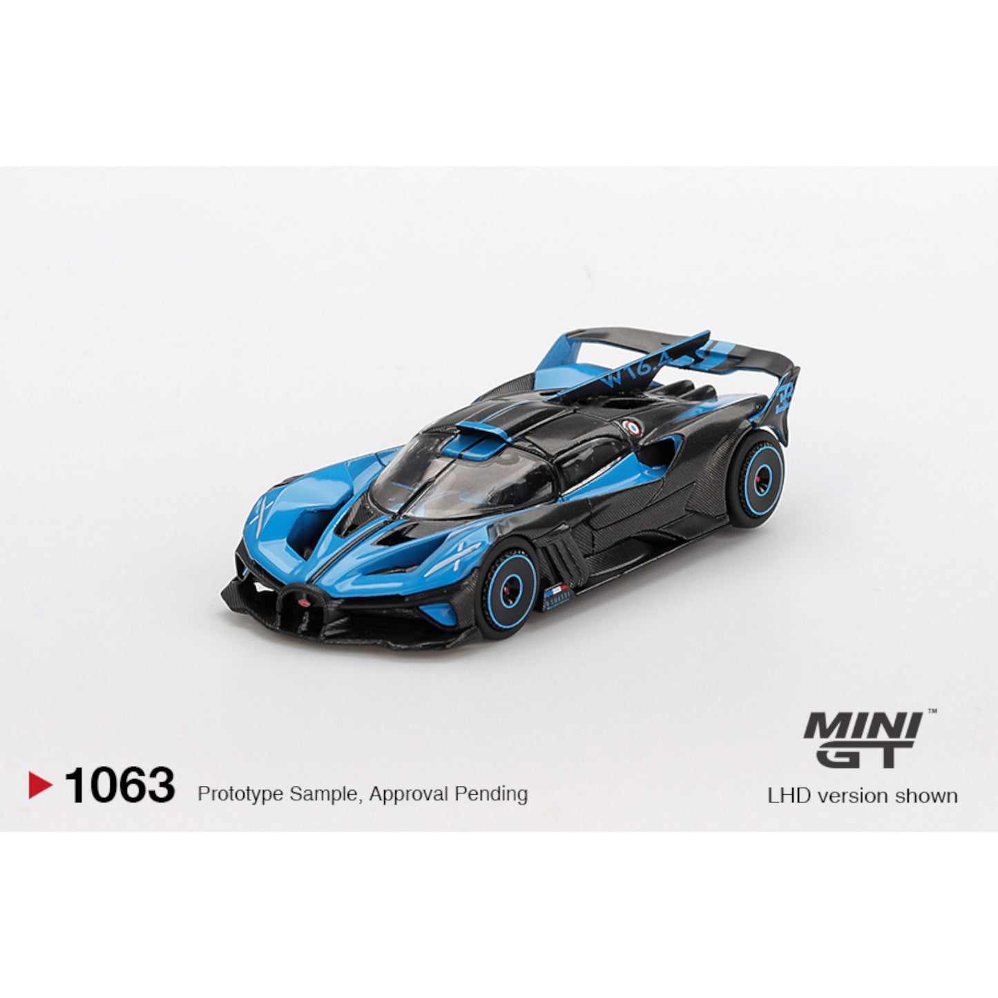 Mini GT - Pre-Order - Bugatti Bolide Presentation - MGT01063 (LHD)