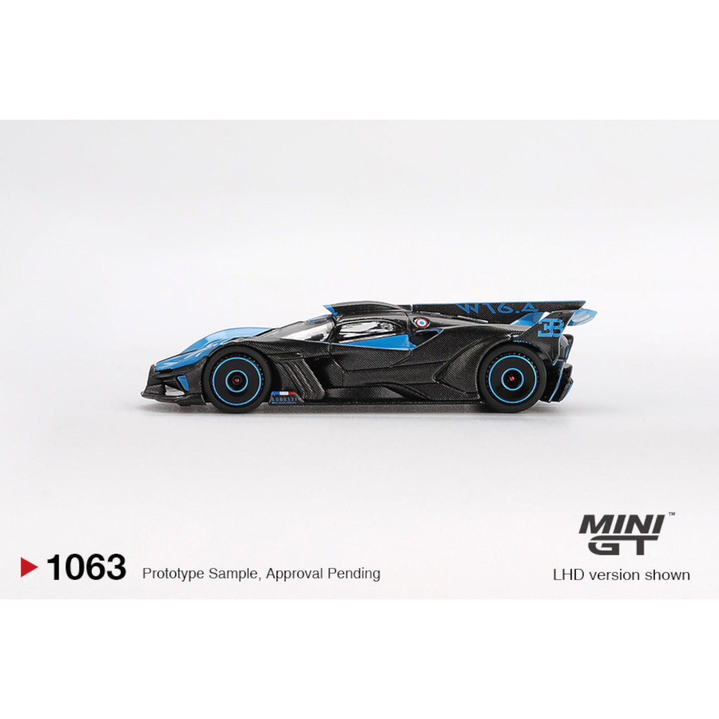 Mini GT - Pre-Order - Bugatti Bolide Presentation - MGT01063 (LHD)