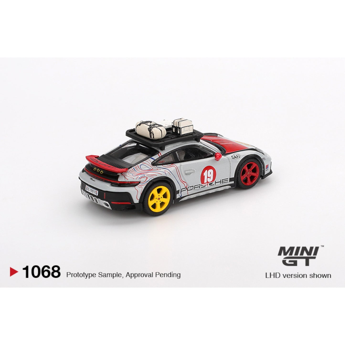 Mini GT - Pre-Order - Porsche 911 Dakar "Uncle Rally" - MGT01068 (LHD)