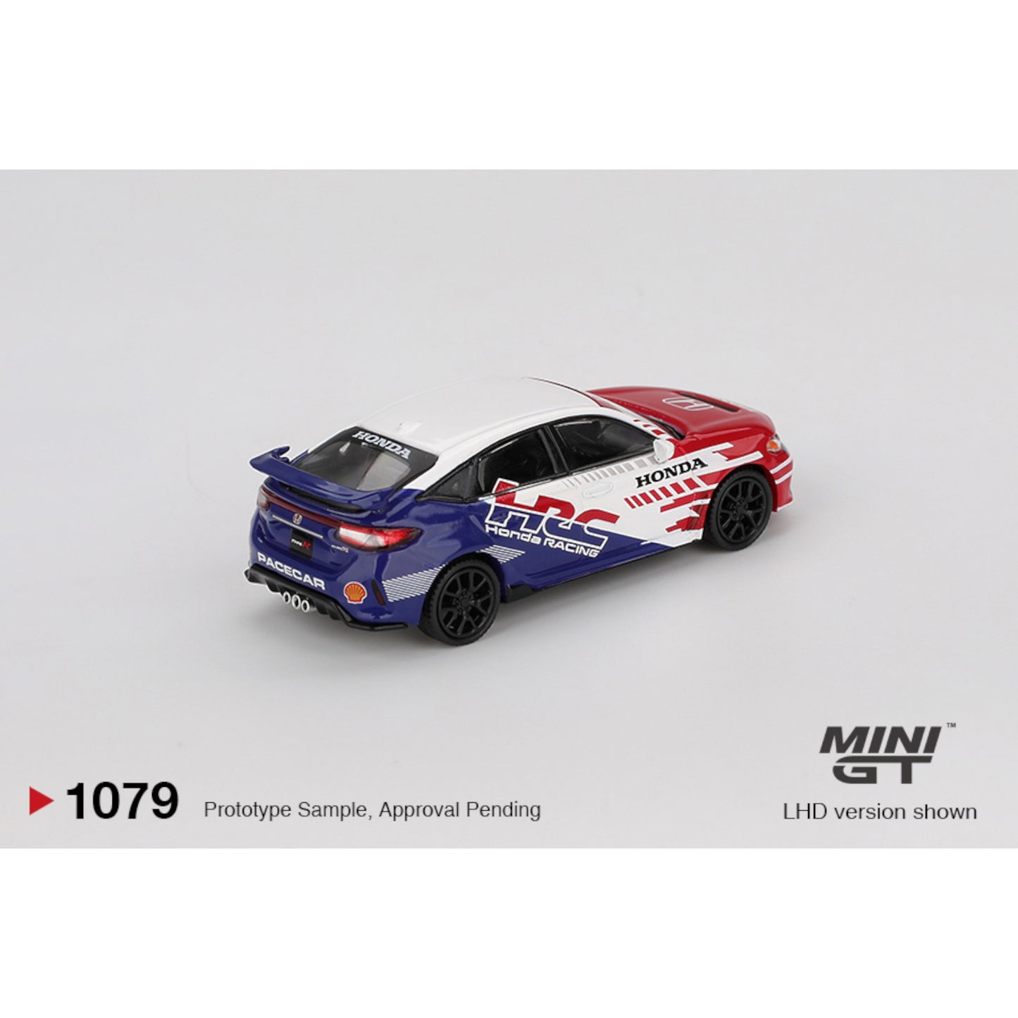Mini GT - Pre-Order - Honda Civic TYPE R 2024 Pace Car HRC - MGT01079 (LHD)