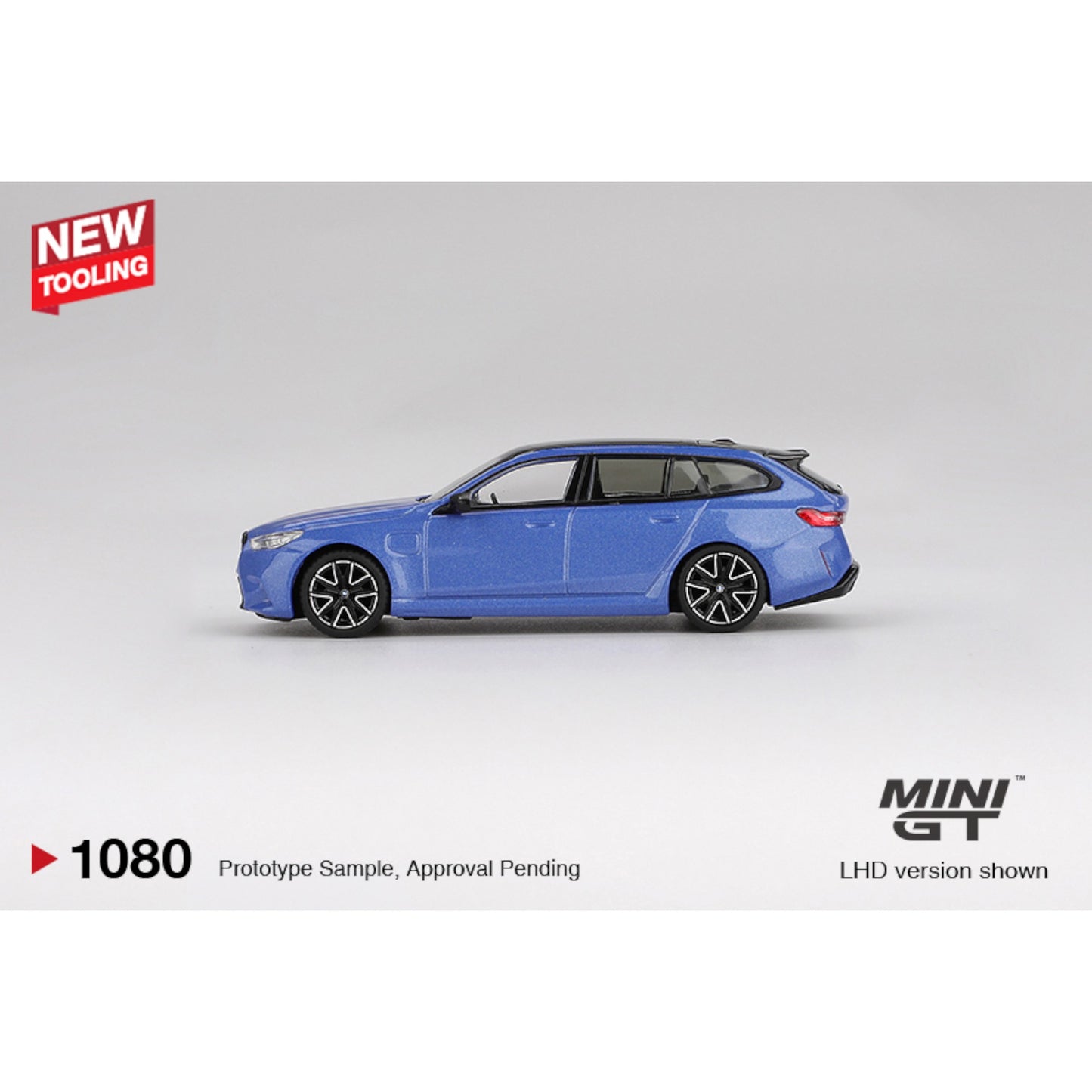 Mini GT - Pre-Order - BMW M5 Touring (G99) Marina Bay Blue Metallic - MGT01080 (LHD)