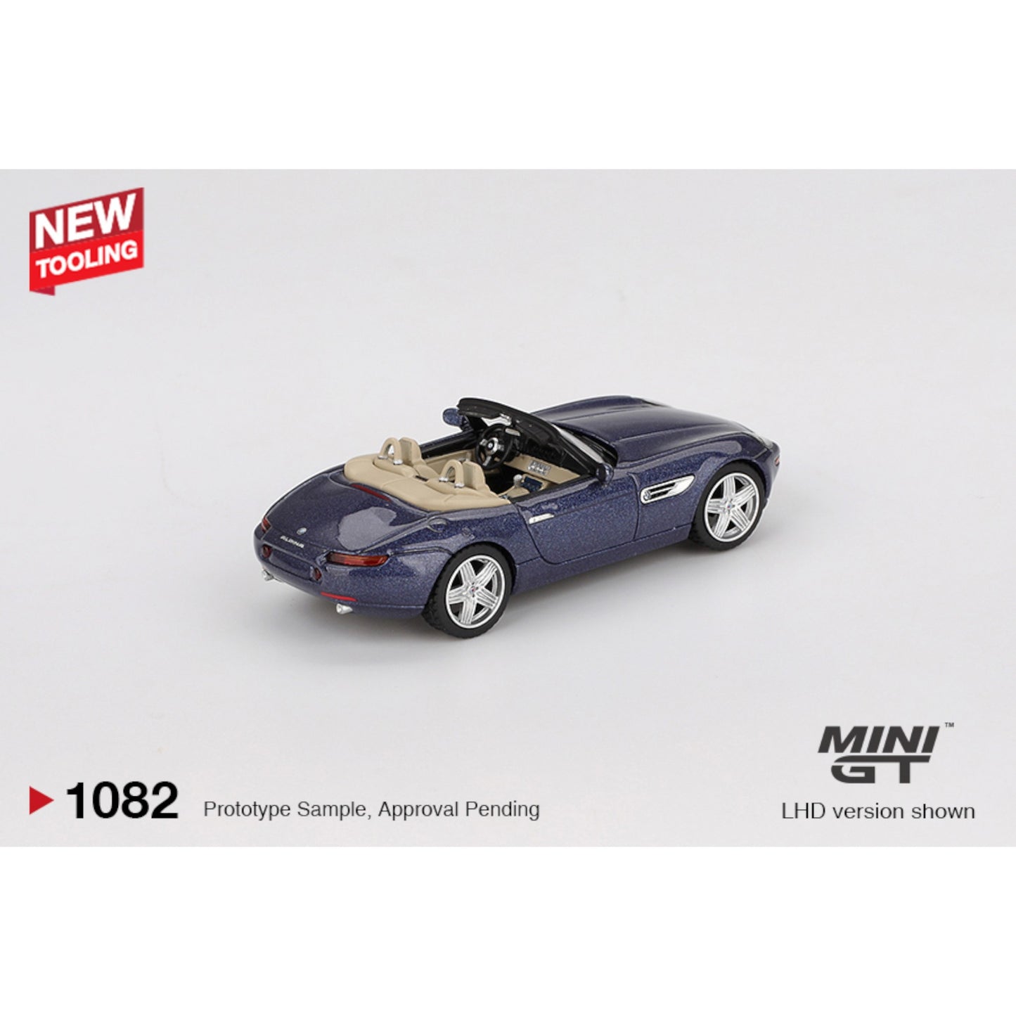 Mini GT - Pre-Order - BMW Z8 Alpina - Alpine Blue - MGT01082 (LHD)