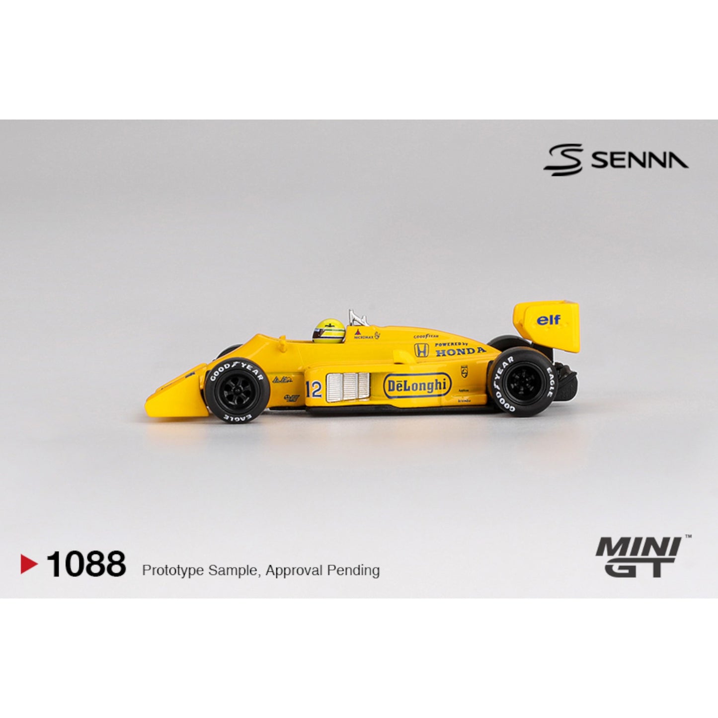 Mini GT - Pre-Order - Ayrton Senna’s Grand Prix Legends Set of 4x Models