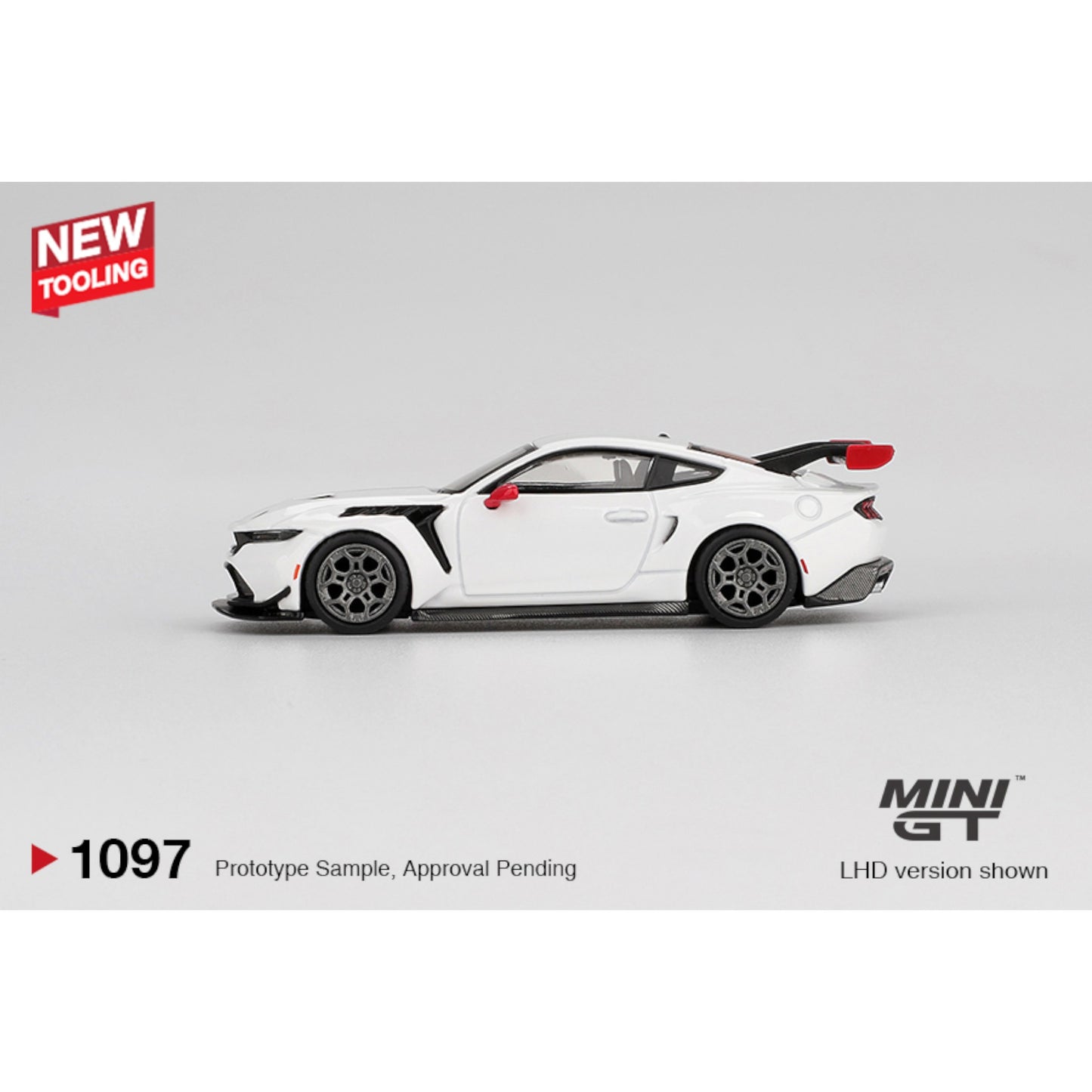 Mini GT - Pre-Order - Ford Mustang GTD Spirit of America - MGT01097 (LHD)