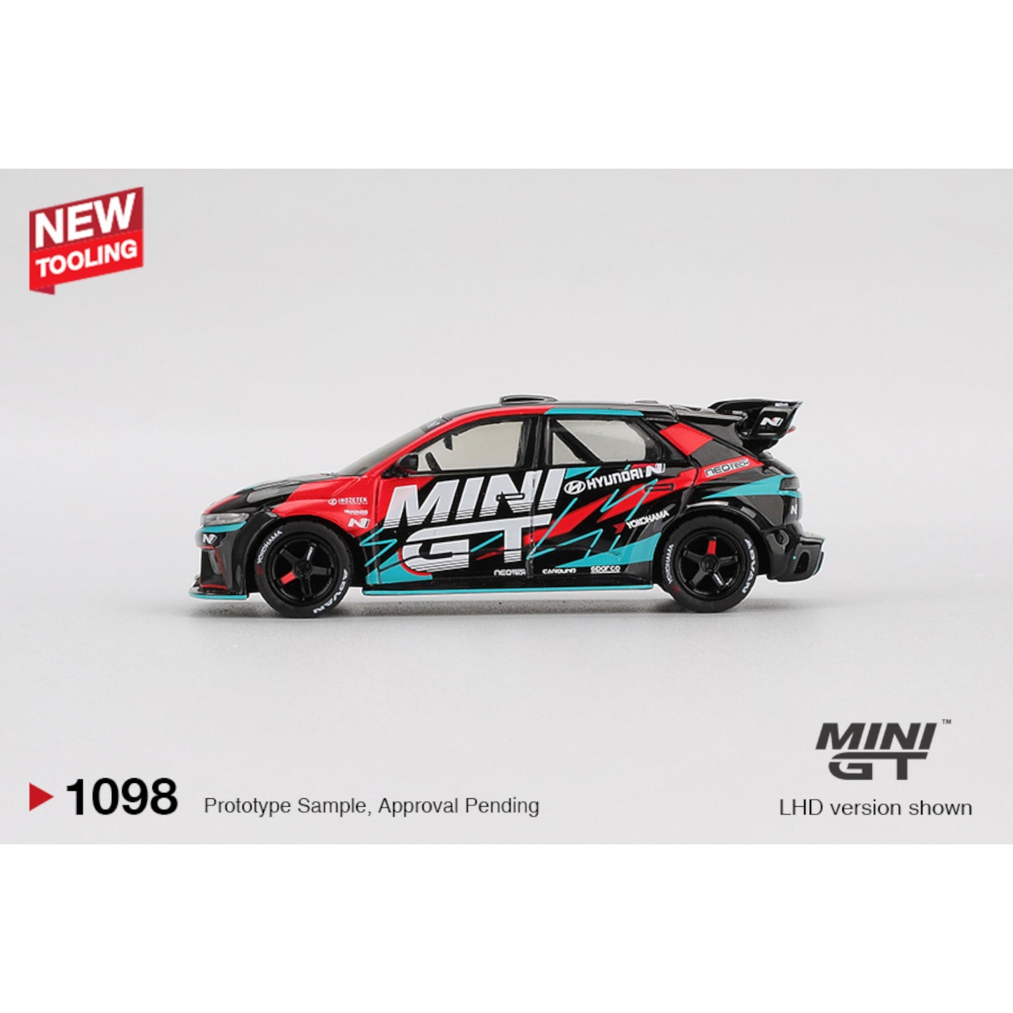 Mini GT - Pre-Order - Hyundai Ioniq 5N MINI GT RS-01T 2025 Tokyo Auto Salon - MGT01098 (LHD)