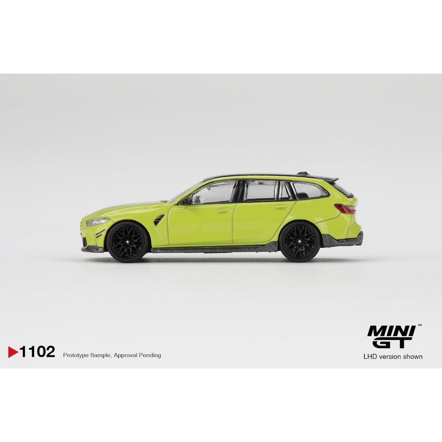 Mini GT - Pre-Order - BMW M3 M Performance Touring Sao Paulo Yellow - MGT01102 (LHD)