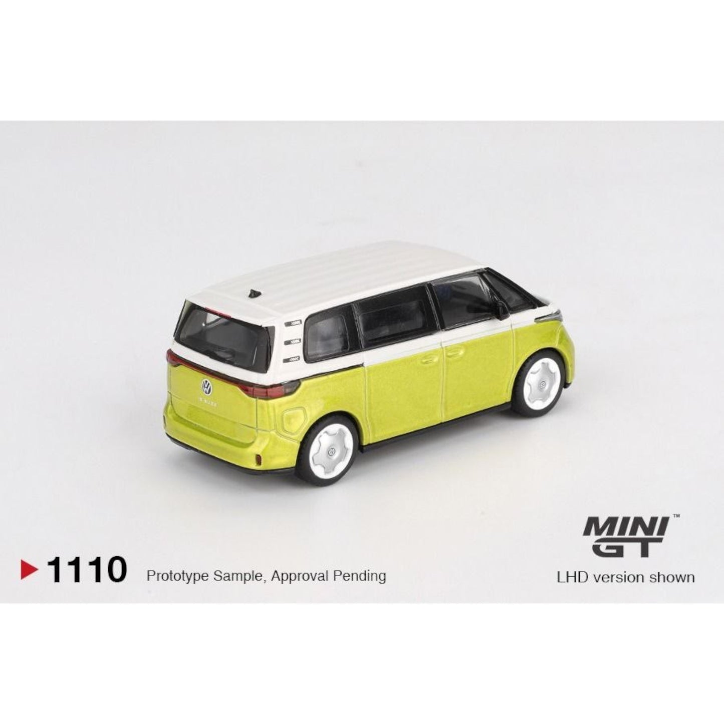 Mini GT - Pre-Order - Volkswagen ID.Buzz Candy White / Pomelo Yellow - MGT01110 (LHD)