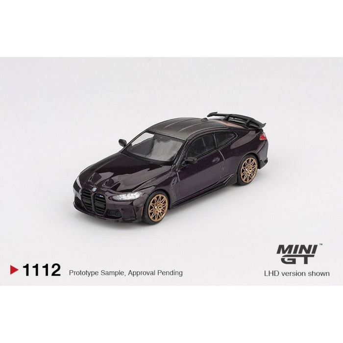 Mini GT - Pre-Order - BMW M4 M-Performance (G82) Daytona Violet - MGT01112 (LHD)