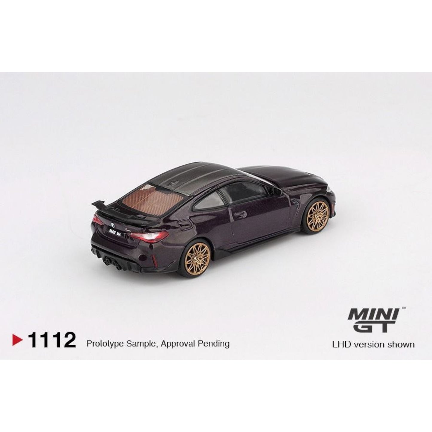 Mini GT - Pre-Order - BMW M4 M-Performance (G82) Daytona Violet - MGT01112 (LHD)