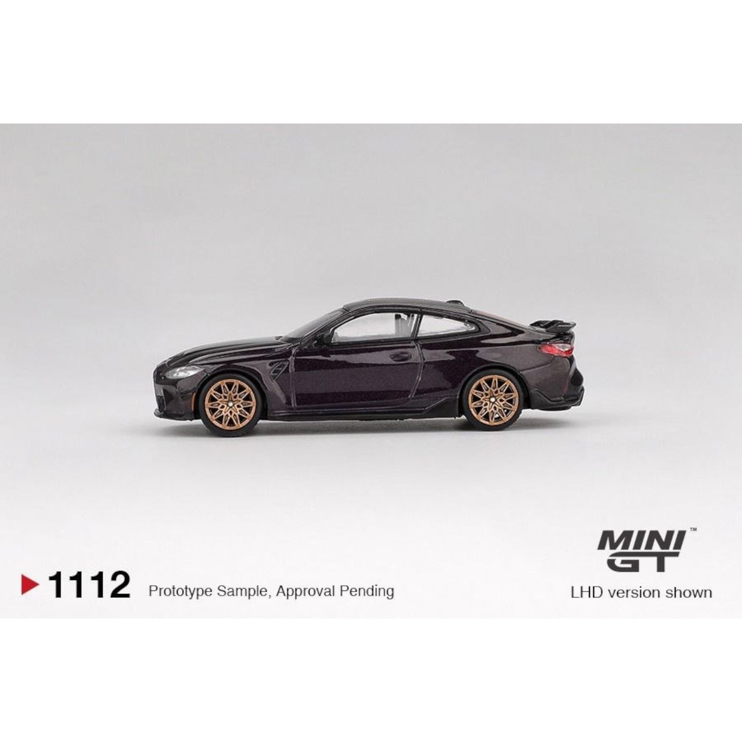 Mini GT - Pre-Order - BMW M4 M-Performance (G82) Daytona Violet - MGT01112 (LHD)