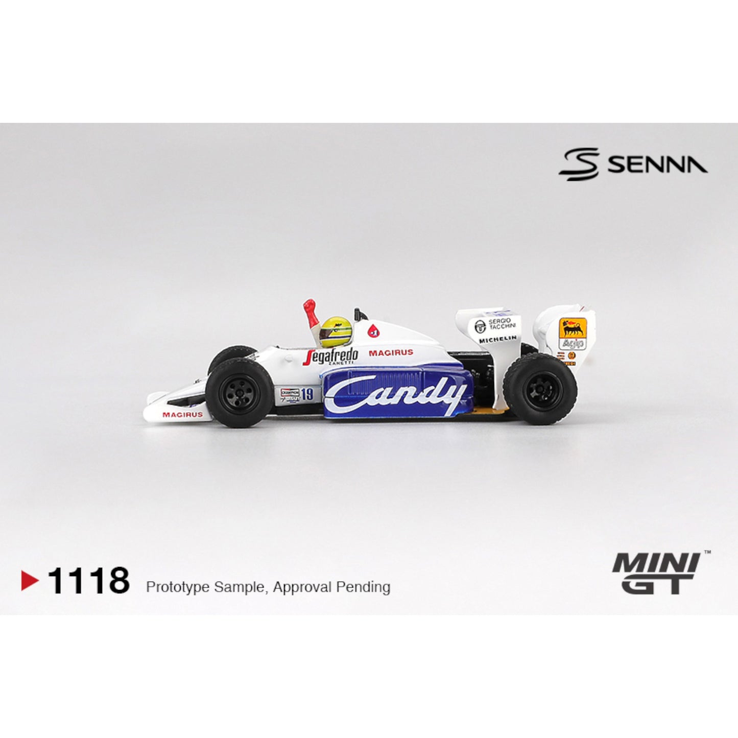Mini GT - Pre-Order - Ayrton Senna’s Grand Prix Legends Set of 4x Models