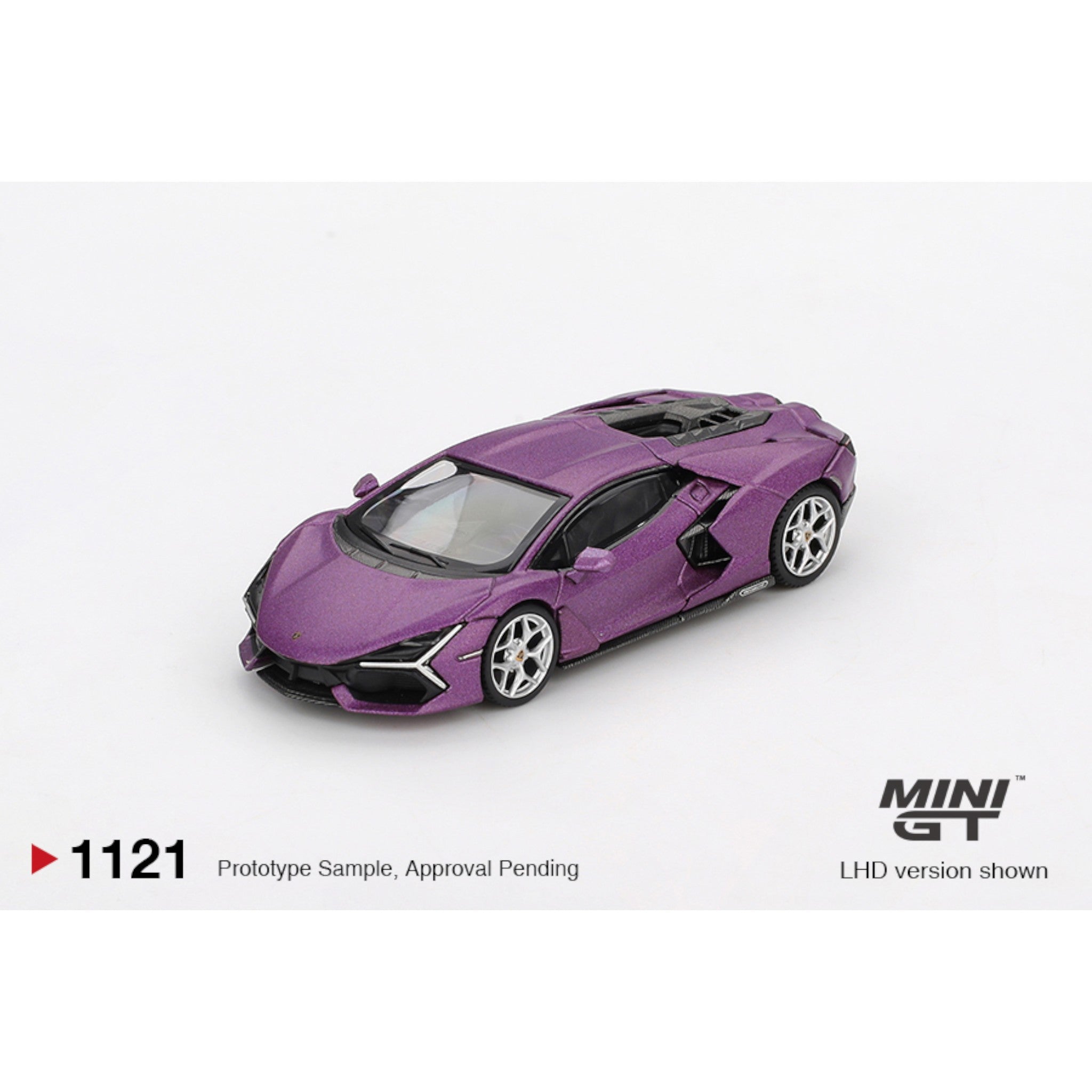 Mini GT - Pre-Order - Lamborghini Revuelto Viola 30th Matte - MGT01121 (LHD)