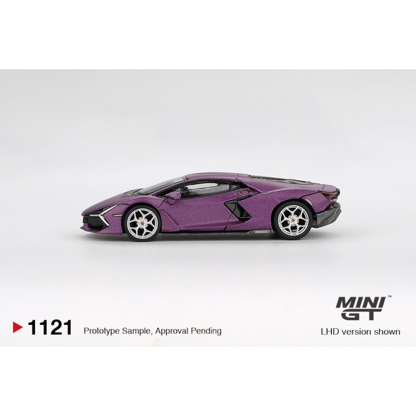 Mini GT - Pre-Order - Lamborghini Revuelto Viola 30th Matte - MGT01121 (LHD)