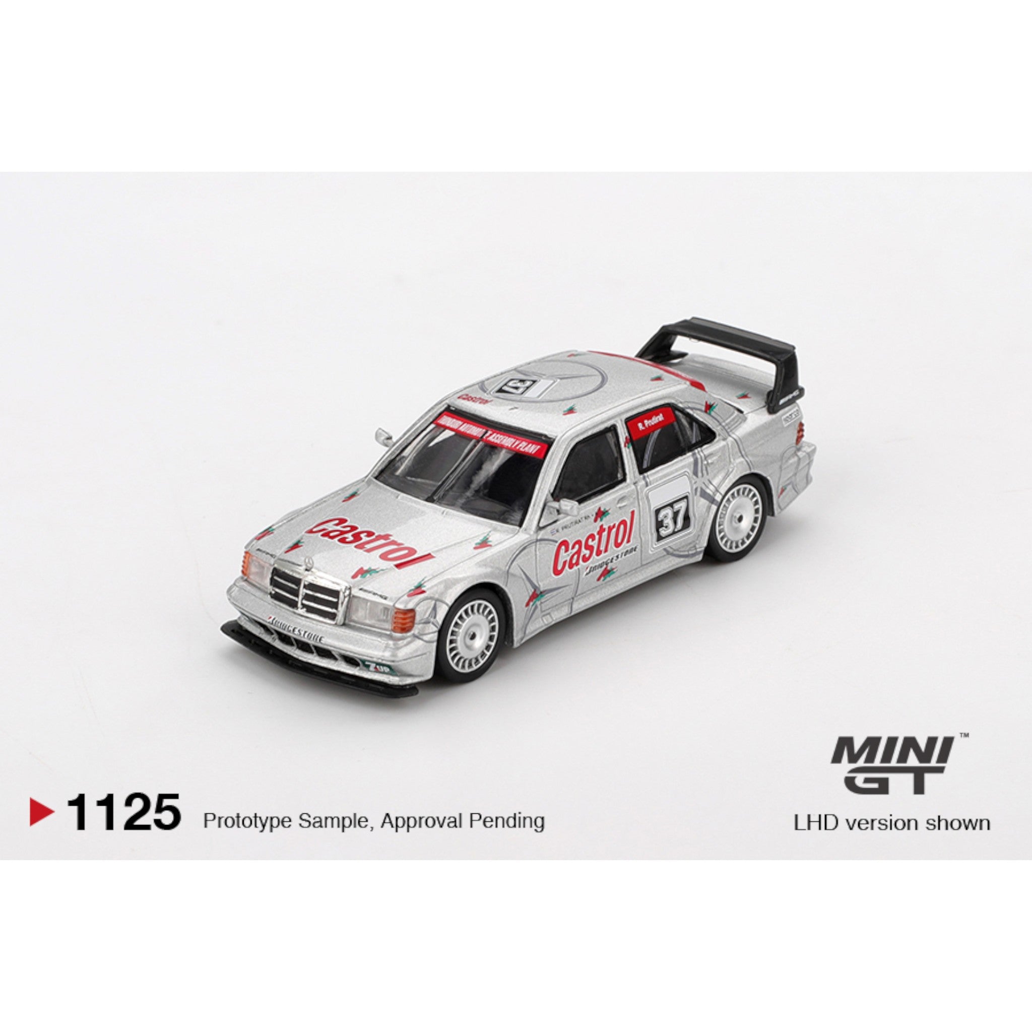 Mini GT - Pre-Order - Mercedes-Benz 190E 2.5-16 Evolution II #37 - MGT01125 (LHD)