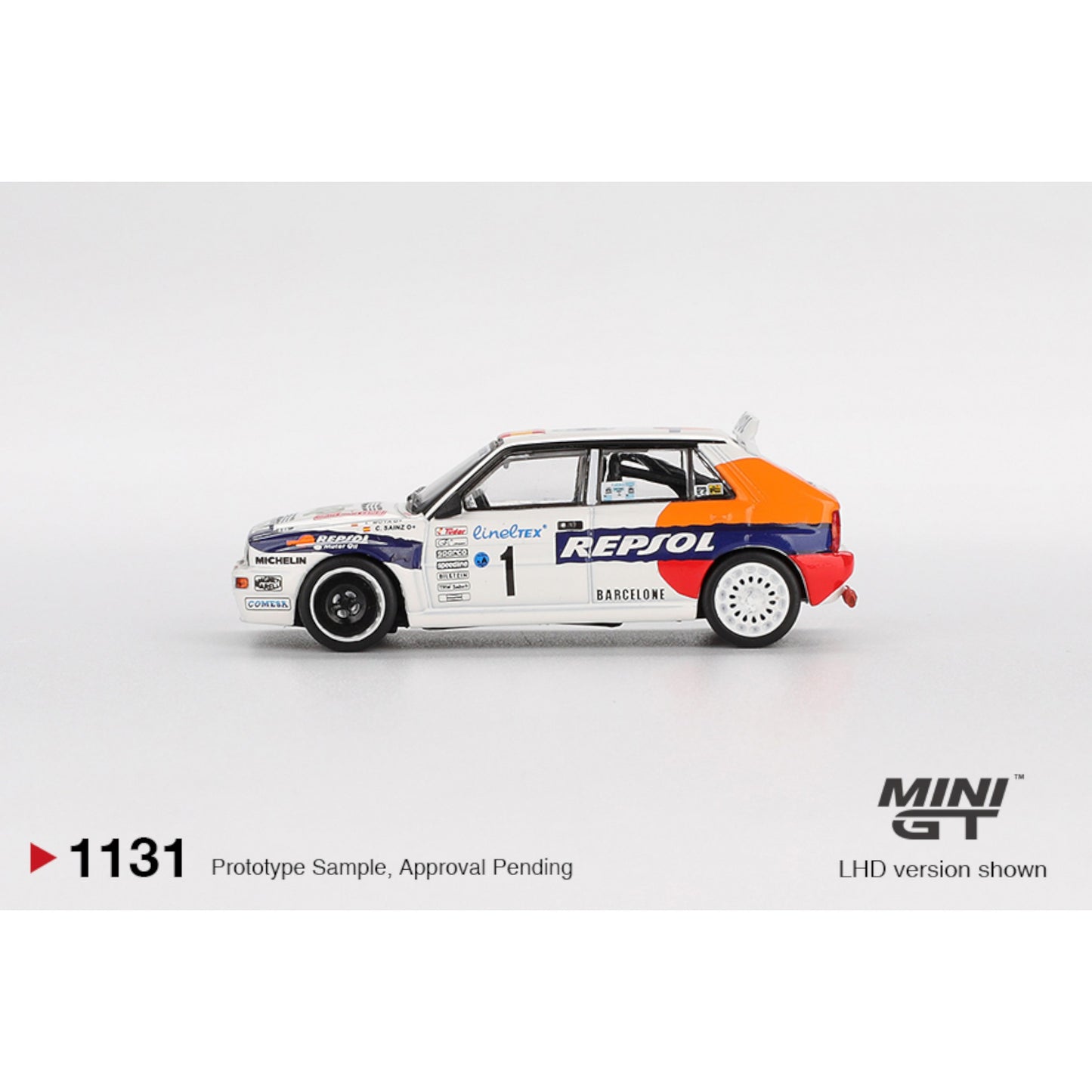 Mini GT - Lancia Delta HF Integrale Evoluzione #1 1993 Rallye Monte-Carlo - MGT01131 (LHD)