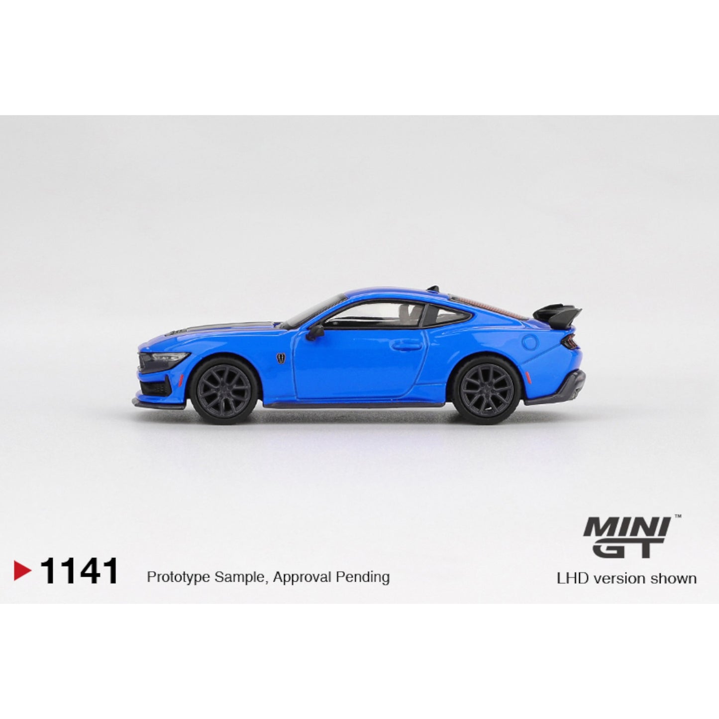 Mini GT - Pre-Order - Ford Mustang Dark Horse 2024 Grabber Blue - MGT01141 (LHD)