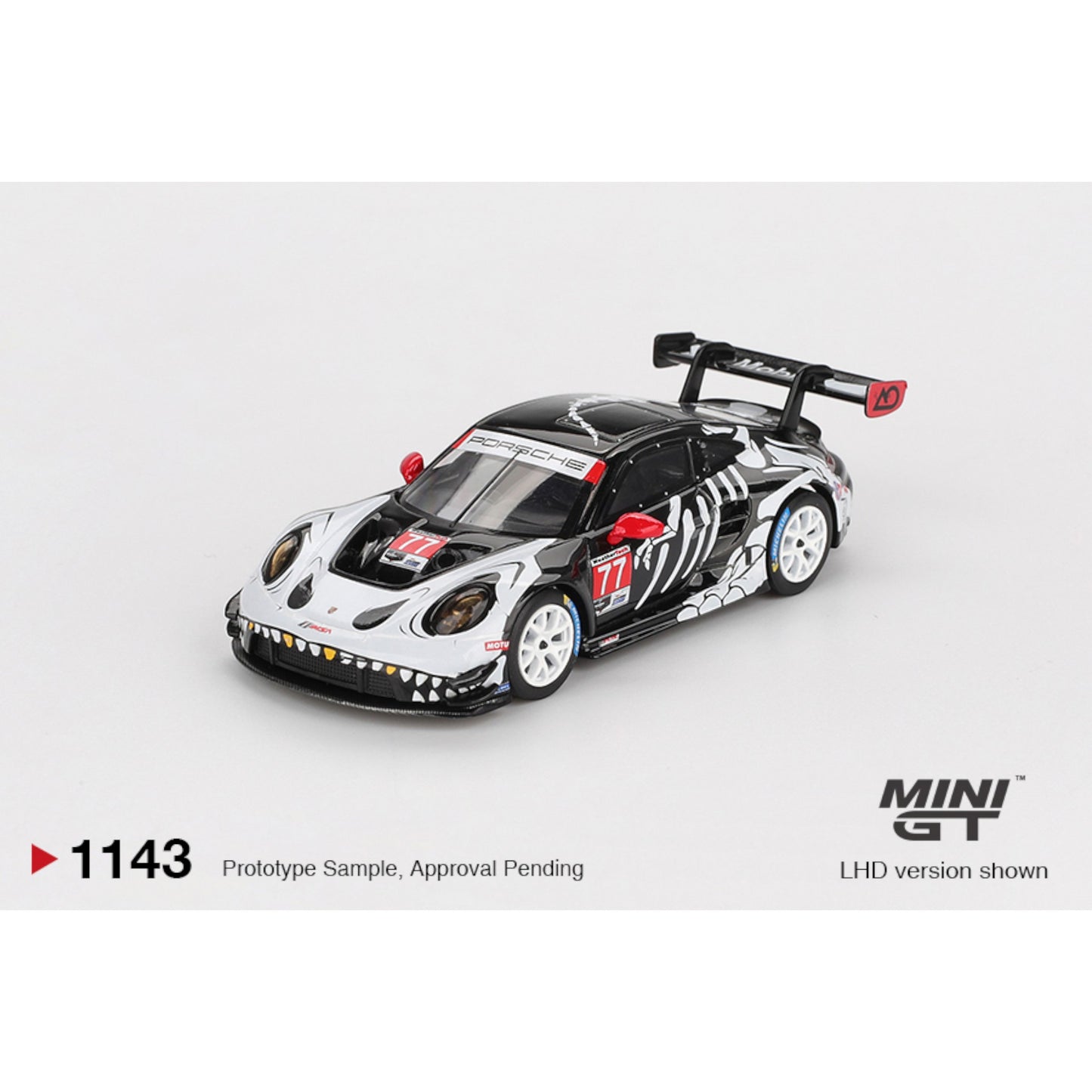 Mini GT - Pre-Order - Porsche 911 GT3 R #77 AO Racing 2025 IMSA Petit Le Mans - MGT01143 (LHD)