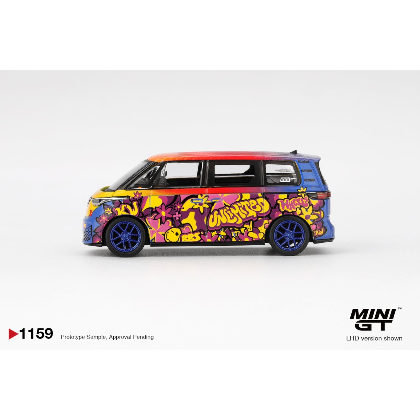 Mini GT - Pre-Order - Volkswagen ID.Buzz KW/BBS - MGT01159 (LHD)