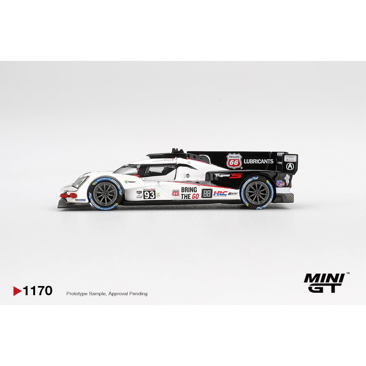 Mini GT - Pre-Order - Acura ARX-06 GTP #93 Acura Meyer Shank Racing 2025 IMSA Daytona 24 Hrs - MGT01170 (LHD)