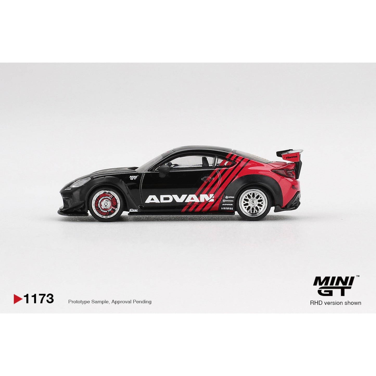 Mini GT - Pre-Order - Toyota GR86 LB★Nation Advan - MGT01173 (RHD)
