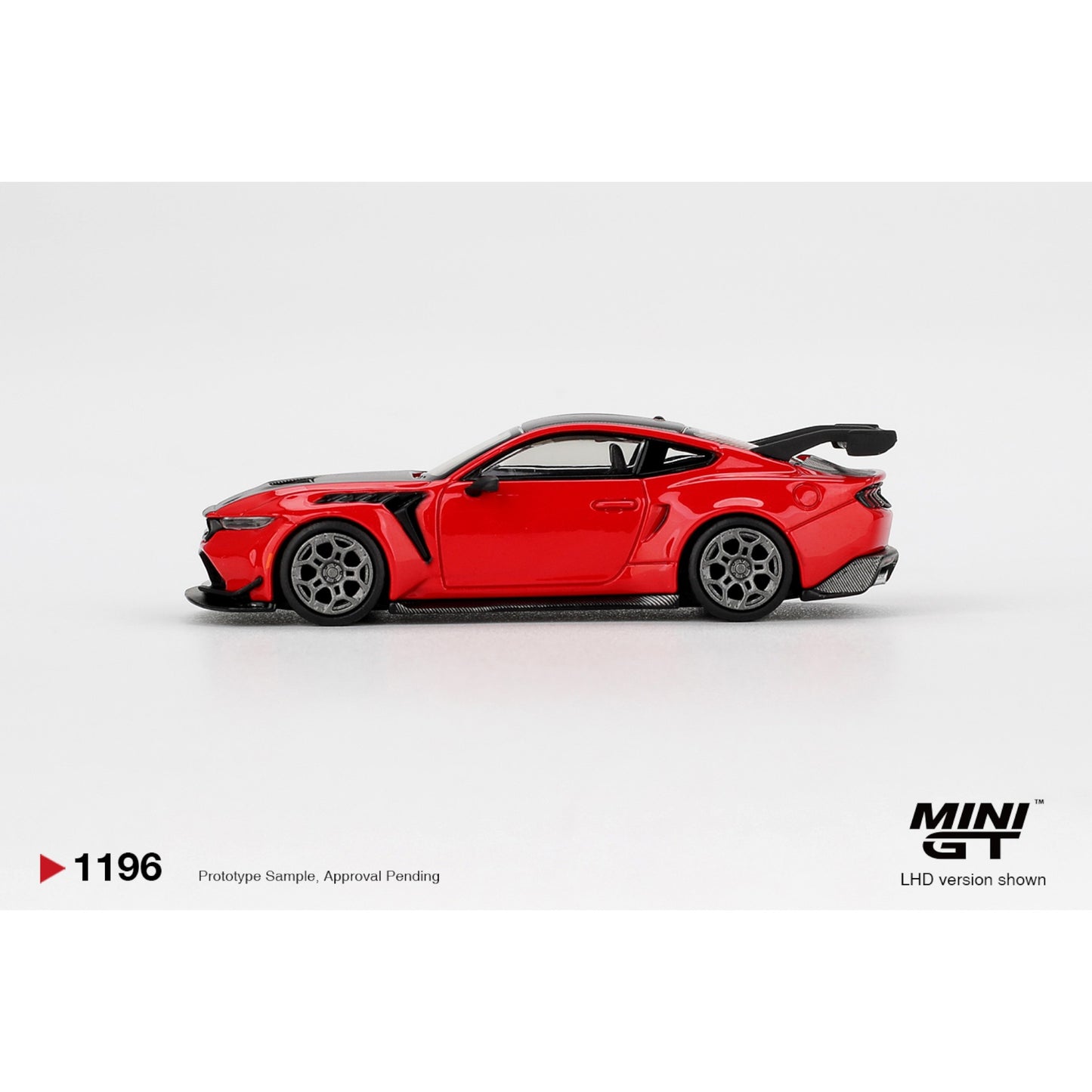 Mini GT - Pre-Order - Ford Mustang GTD Race Red - MGT01196 (LHD)