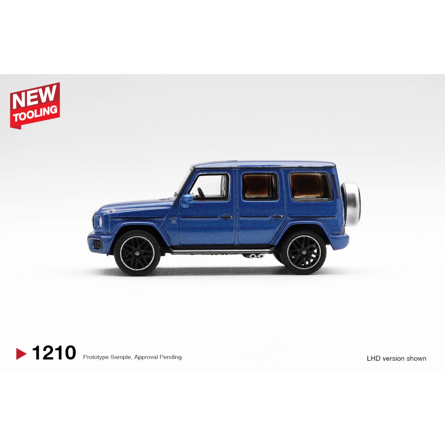 Mini GT - Pre-Order - Mercedes-AMG G 63 Dark Blue Metallic - MGT01210 (LHD)