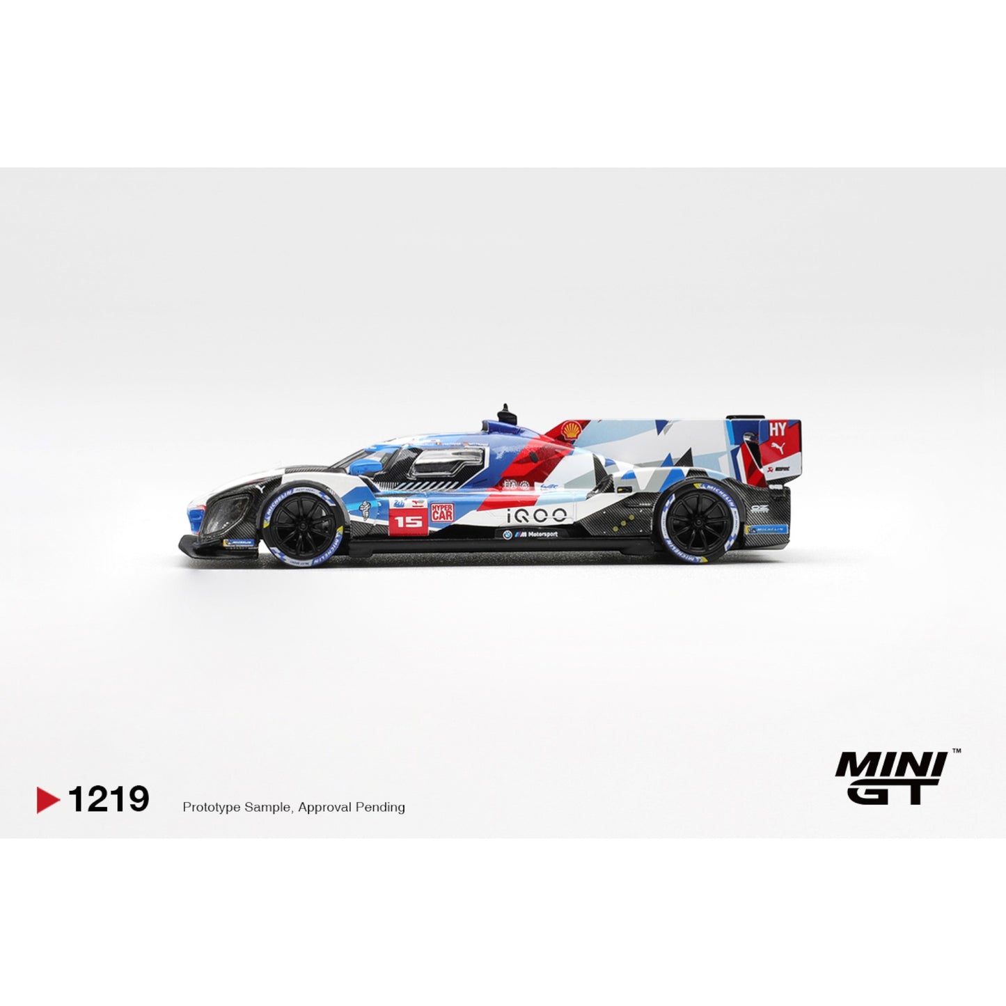 Mini GT - Pre-Order - BMW M Hybrid V8 Hypercar #15 BMW M TEAM WRT 2024 Le Mans 24 Hrs - MGT01219 (LHD)
