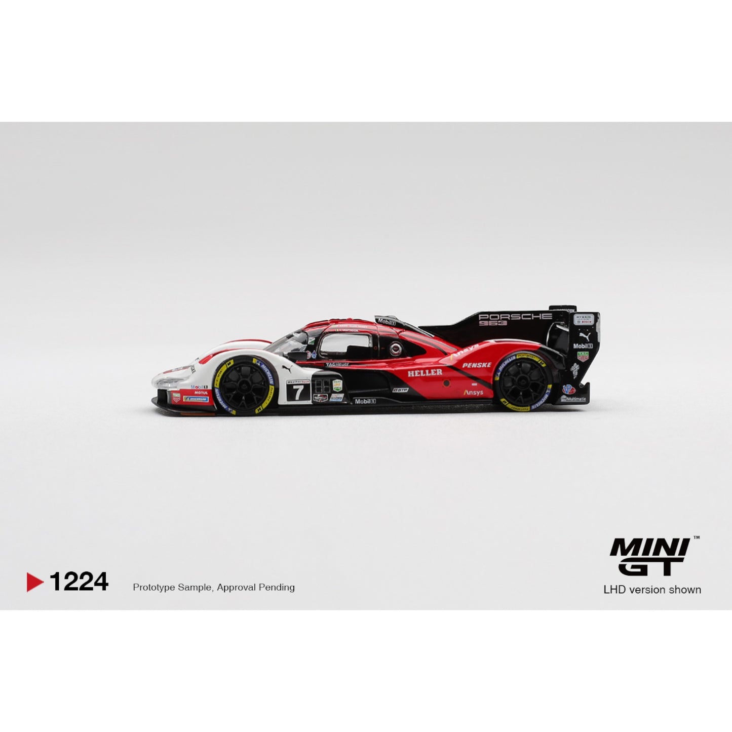 Mini GT - Pre-Order - Porsche 963 #7 Porsche Penske Motorsport 2025 IMSA Daytona 24 Hrs Winner - MGT01224 (LHD)