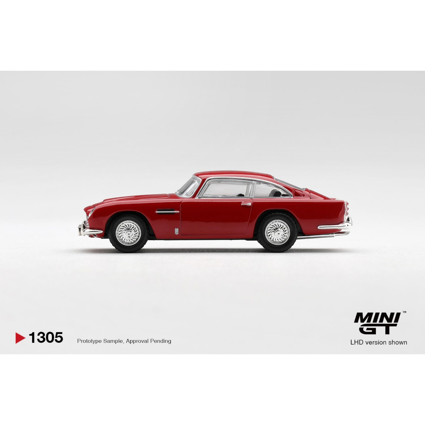 Mini GT - Pre-Order - Aston Martin DB5 Fiesta Red - MGT01305 (LHD)