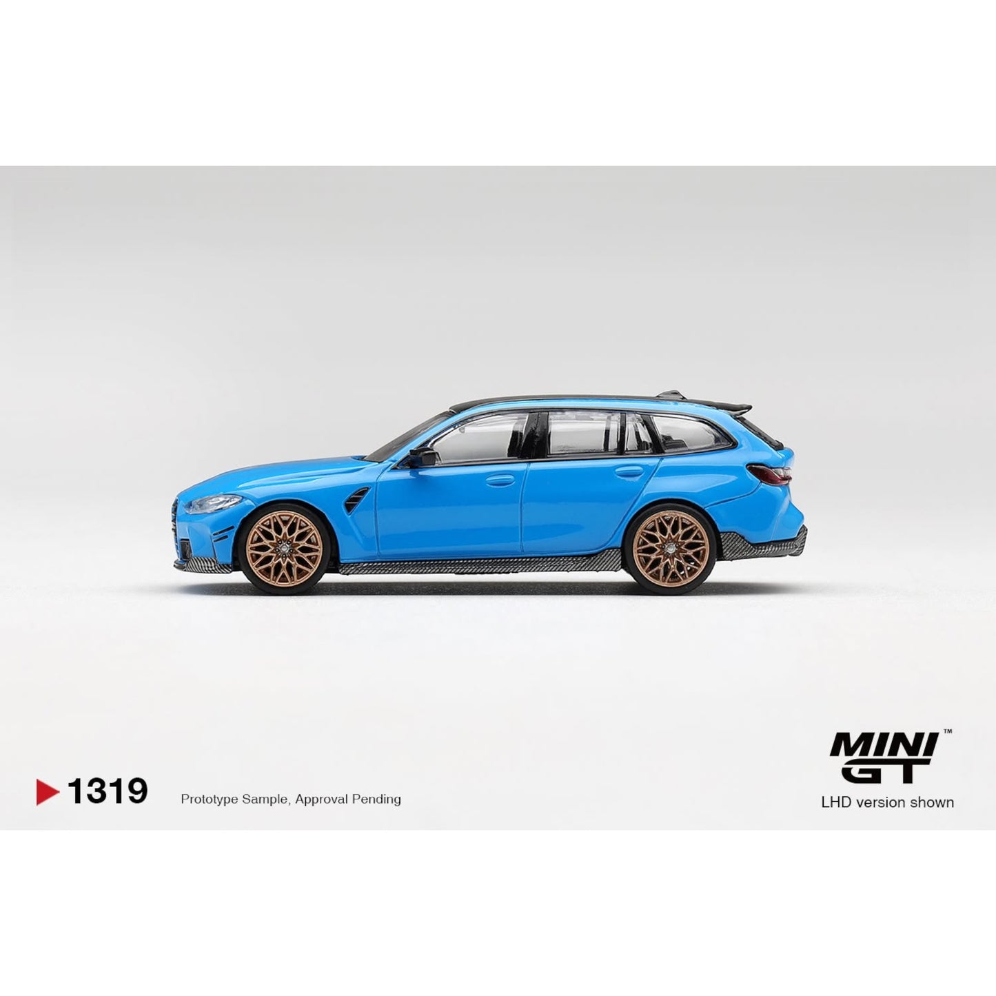 Mini GT - Pre-Order - BMW M3 M Performance Touring Riviera Blue - MGT01319 (LHD)