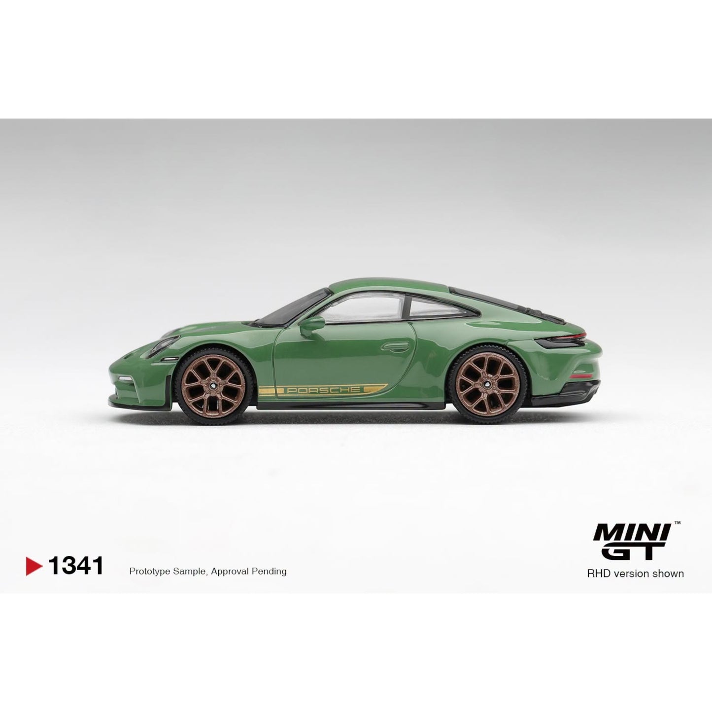 Mini GT - Pre-Order - Porsche 911 (992) GT3 Touring Auratium Green - MGT01341 (LHD)