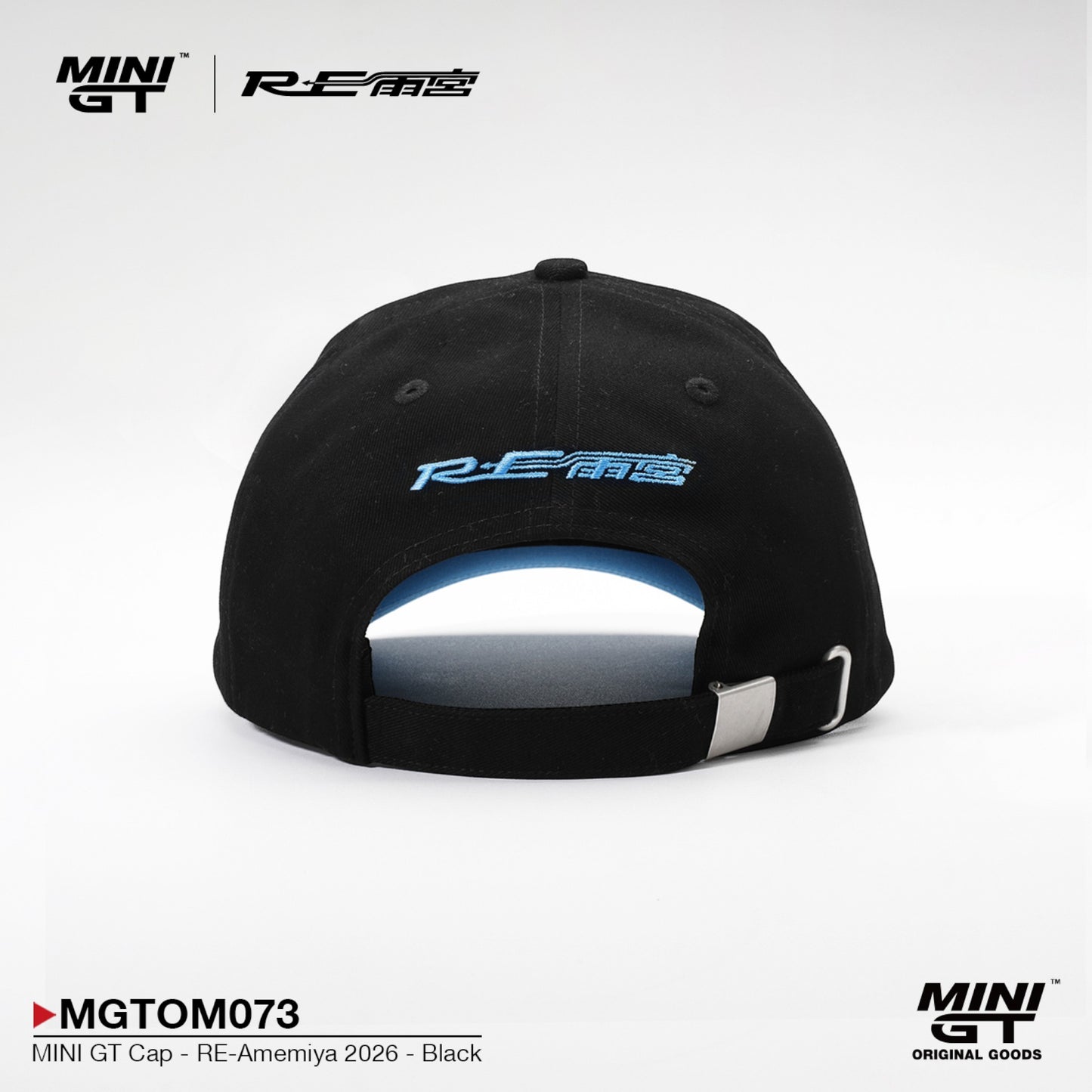 MINI GT - Pre-Order - Cap - RE-Amemiya 2026 - Black - MGTOM073