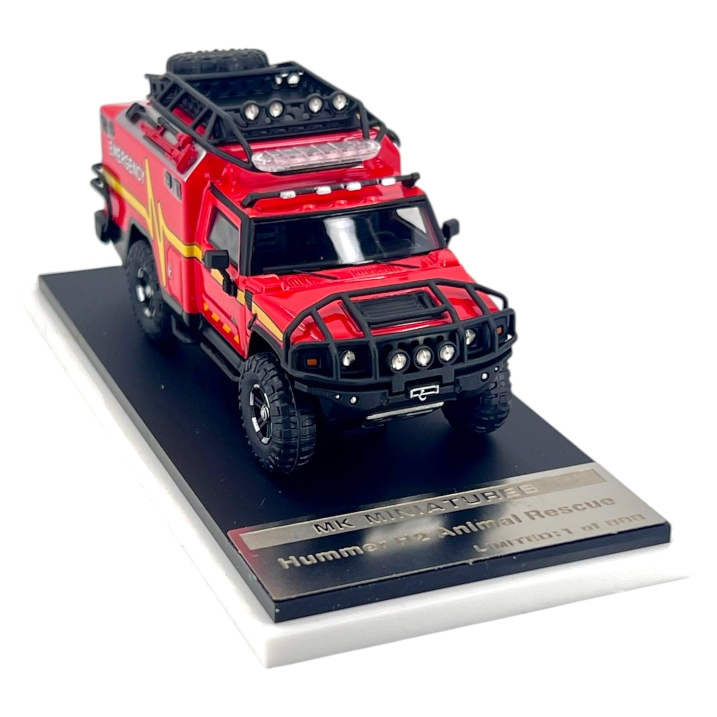 MK Miniatures - Hummer H2 Emergency Vehicle - Cool Car Show 2026 Event Model