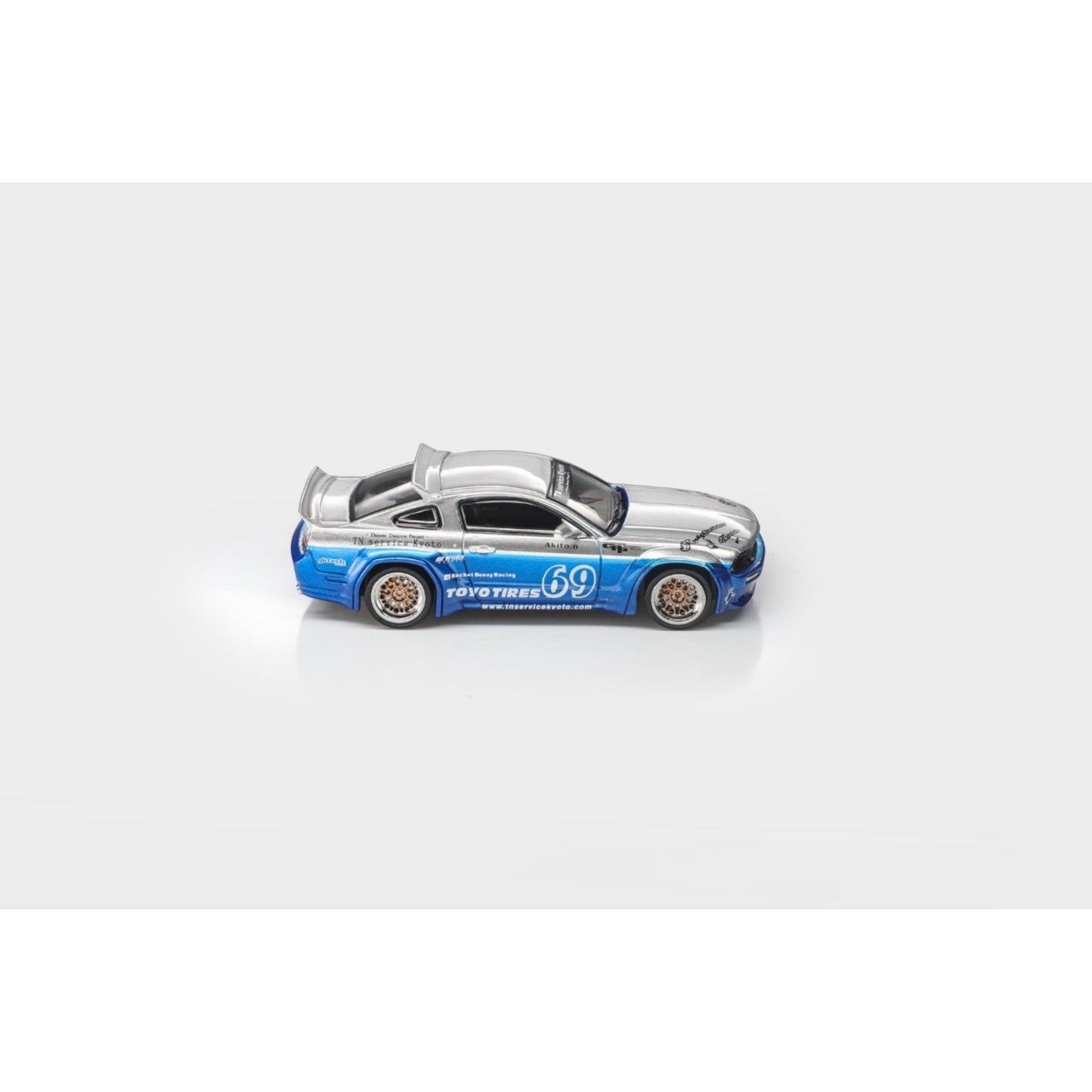 ModelModel - Pre-Order - Pandem Mustang, moontech blue - MM64-PM-009